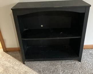 Shelf w black paint