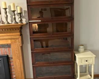 Antique 6-stack barristers bookcase