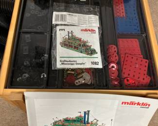 Marklin German erector set 1082 new Mississippi Dumpfer