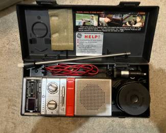 GE emergency 2-way radio CB