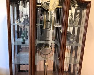 BUY IT NOW! $395.00. Call Jan at 314 960-5700. Ridgeway Clock. 54" W x 11 1/2" D x 82" H.