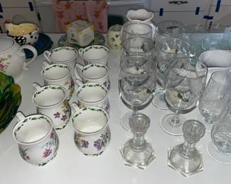 Assorted Kitchenware (China, Glassware, Crystal, Small Appliances, Etc.)