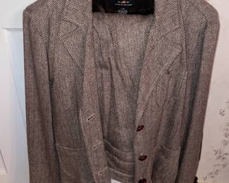 FABULOUS Clothing Collection Featuring Many Vintage Pieces From The 1980s Like.....Western Wear, Velvet Smoking Jackets, Corduroy Pants, Colorful Pant Suits, Snakeskin Sweaters, Rhinestoned & Bedazzled Blazers, Bell Bottom Dresses, Etc.