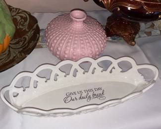Decorative Tray & Vase
