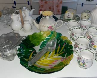 Assorted Kitchenware (China, Glassware, Crystal, Small Appliances, Etc.)