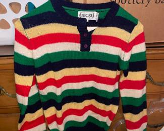 FABULOUS Clothing Collection Featuring Many Vintage Pieces From The 1980s Like.....Western Wear, Velvet Smoking Jackets, Corduroy Pants, Colorful Pant Suits, Snakeskin Sweaters, Rhinestoned & Bedazzled Blazers, Bell Bottom Dresses, Etc.