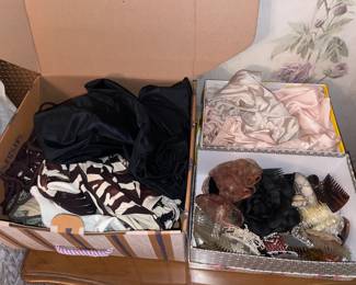 FABULOUS Clothing Collection Featuring Many Vintage Pieces From The 1980s Like.....Western Wear, Velvet Smoking Jackets, Corduroy Pants, Colorful Pant Suits, Snakeskin Sweaters, Rhinestoned & Bedazzled Blazers, Bell Bottom Dresses, Etc.