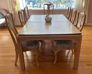 Dining Room Table & 8 Chairs (Drexel Heritage)