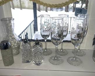 Assorted Kitchenware (China, Glassware, Crystal, Small Appliances, Etc.)