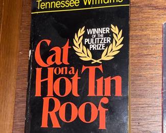 Vintage Cat On A Hot Tin Roof Paperback Book