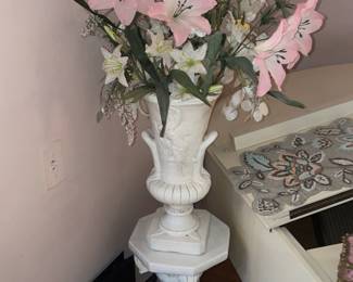 Large Urn & Pedestal Floral Arrangement