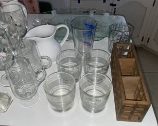 Assorted Kitchenware (China, Glassware, Crystal, Small Appliances, Etc.)