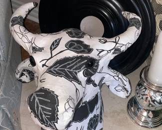 Wall Mounted Cattle Head