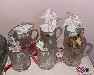 Crystal Handled Mugs