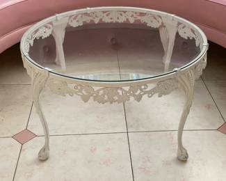 Wrought Iron Round Table