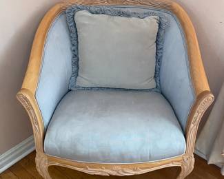 Upholstered Arm Accent Chair