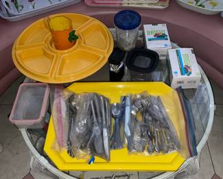 Assorted Kitchenware (China, Glassware, Crystal, Small Appliances, Etc.)