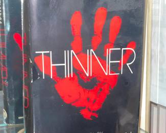 1st Printing Thinner By Richard Bachman (Steven King) Book