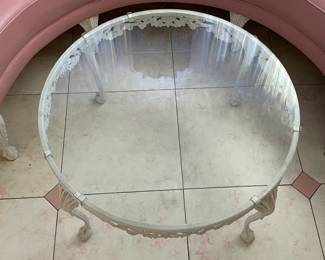 Wrought Iron Round Table