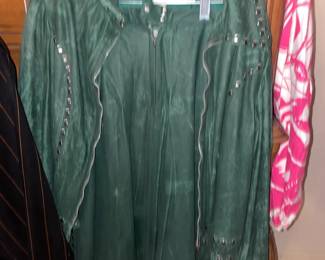 FABULOUS Clothing Collection Featuring Many Vintage Pieces From The 1980s Like.....Western Wear, Velvet Smoking Jackets, Corduroy Pants, Colorful Pant Suits, Snakeskin Sweaters, Rhinestoned & Bedazzled Blazers, Bell Bottom Dresses, Etc.
