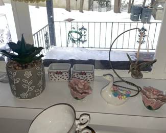 Assorted Kitchenware (China, Glassware, Crystal, Small Appliances, Etc.)