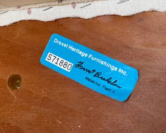 Upholstered Ottoman (Drexel Heritage)