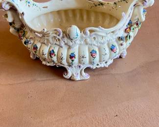 Vintage Italian Capodimonte Style Bowl