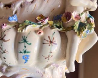 Vintage Italian Capodimonte Style Bowl