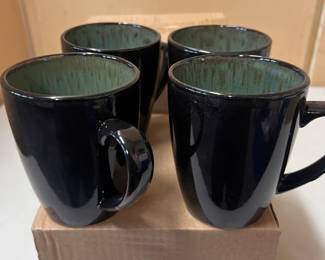 Ceramic Coffee Cups Set of 8