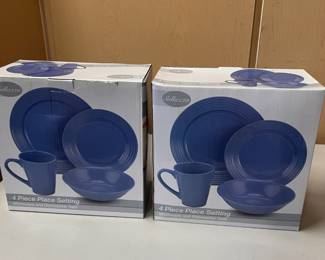 4 Piece Dinner Set- 4 Sets New