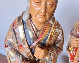 Vintage Japanese Ceramic Figure of a Woman