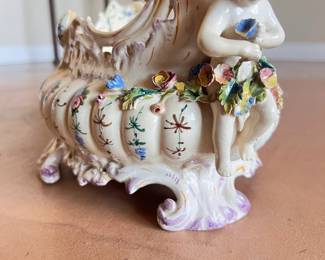 Vintage Italian Capodimonte Style Bowl