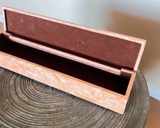 Alabaster Keepsake Box