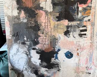 Large abstract art piece