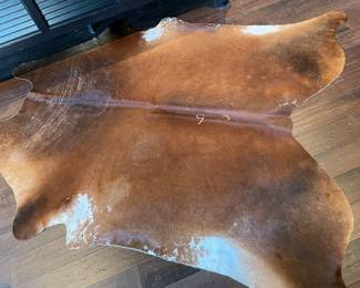 Cow hide rug