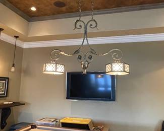 billiards or island lighting by John Richards