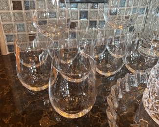 Riedel glassware