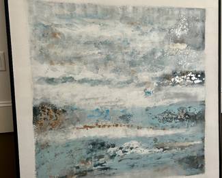 Uttermost oversized  5’2” by 5’2”  painting