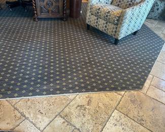 14’ by 11’ irregular shape rug by Stark