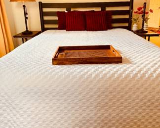 Crate & Barrel Queen Bed