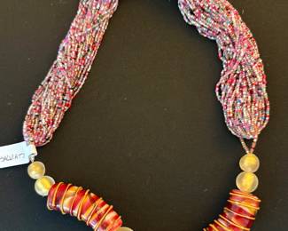 Salivati (Murano glass) necklace