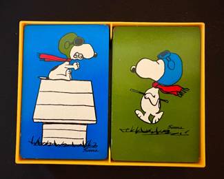 Snoopy playing cards