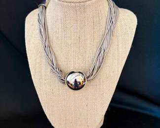 Pianegonda sterling silver choker/necklace