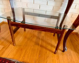MCM Rosewood planter/side table