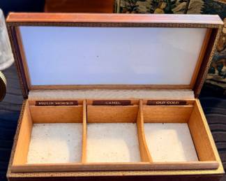 Case for Philip Morris, Camel and Old Gold cigarettes