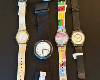 Collection of vintage SWATCH watches