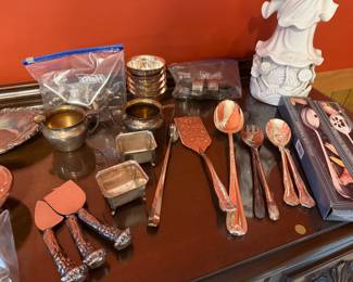 silverplate serving pieces