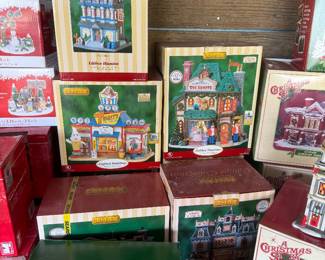 Lemax Christmas houses