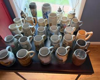 bunches of steins