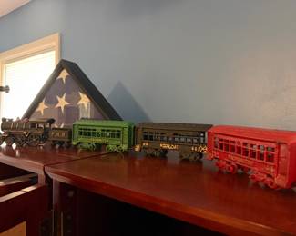 cast iron train